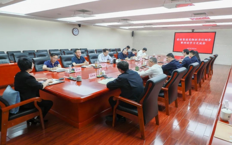 党建引领 凝心聚力 今年会jnh集团召开党组织书记例会暨理论进建互换会