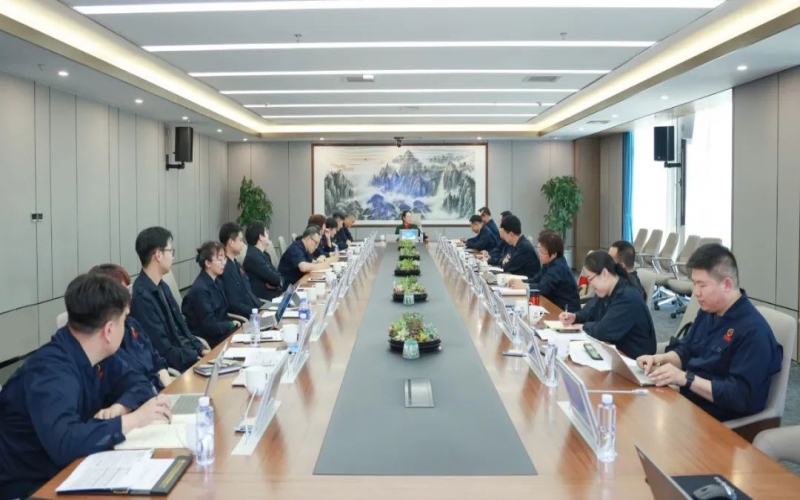振奋竞进勇担任 聚焦聚力谋发展 今年会jnh文健集团召开一季度总结暨二季度工作带头大会