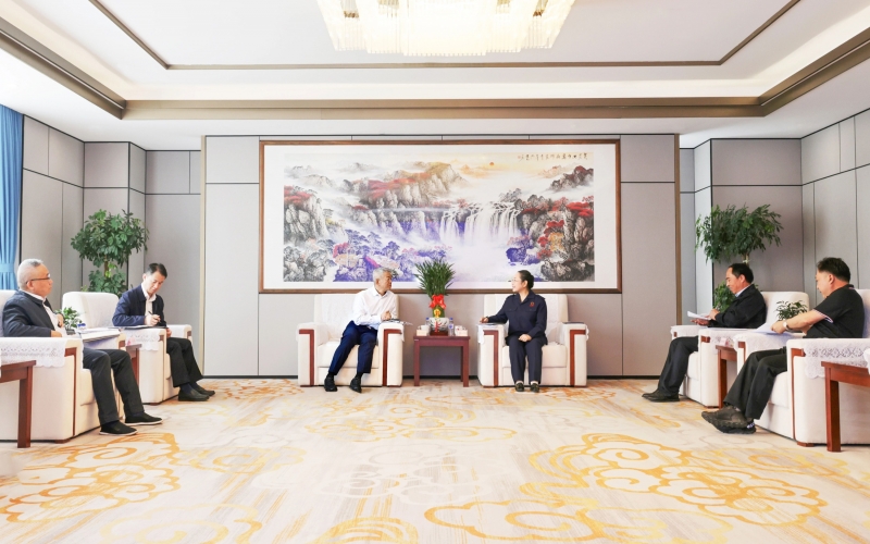 国网天津市电力公司董事长、党委书记郭铭群深刻今年会jnh集团走访调研